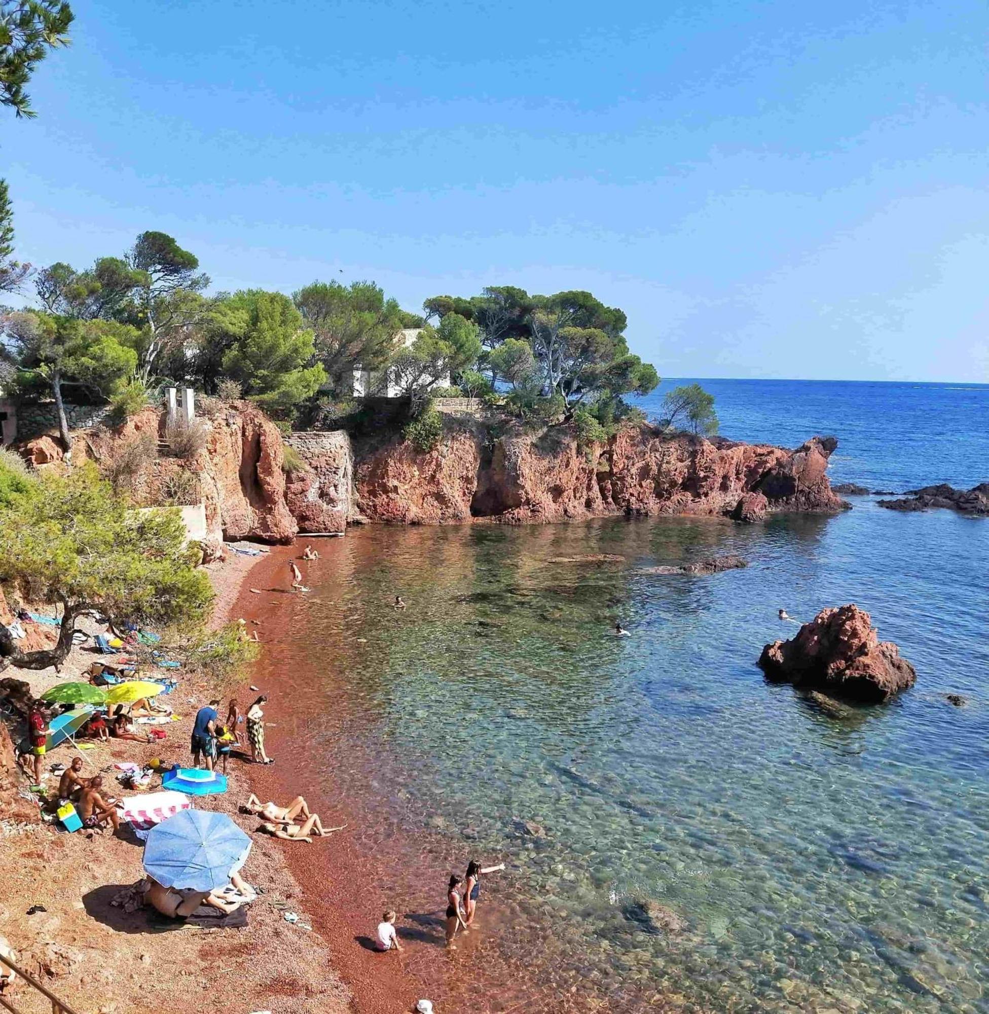 Studios Raffines Avec Terrasses - Plages, Ville Et Gare A Pied - Maison Raphael Saint-Raphael  Ngoại thất bức ảnh